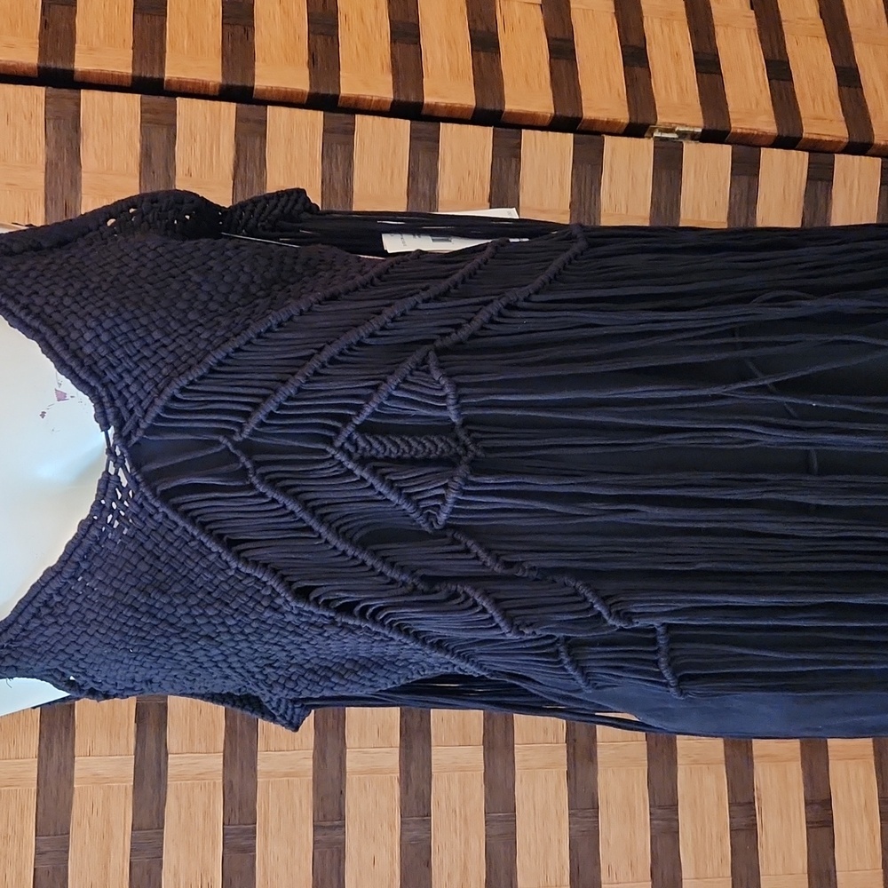 NWT! Ralph Lauren fringe maxi dress - Picture 8 of 15
